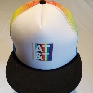 AT&T Rainbow Trucker Hat